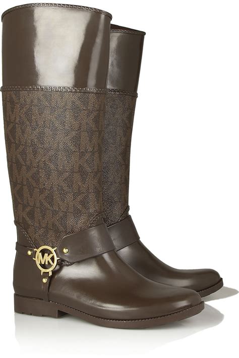 michael kors boots rubber|michael kors boots for sale.